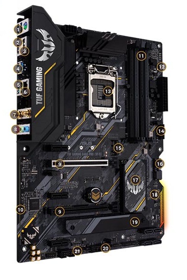 MSI MPG Z490 Gaming Carbon WiFi Gaming Motherboard (ATX, 10th Gen Intel  Core, LGA 1200 Socket, DDR4, SLI/CF, Dual M.2 Slots, USB 3.2 Gen 2, Wi-Fi  6, DP/HDMI, Mystic Light RGB) 