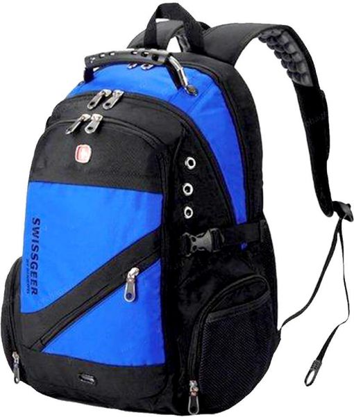 SWISSGEAR backpack 8810 school backpack for student backpack for sports –  blue – Hyper Technology Mall